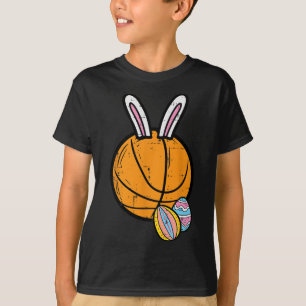Easter Basketball Bunny Rabbit Sports Men Boys Kid T-Shirt