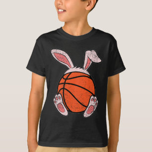 Easter Basketball Lover Bunny Ears Ball Cute Rabbi T-Shirt