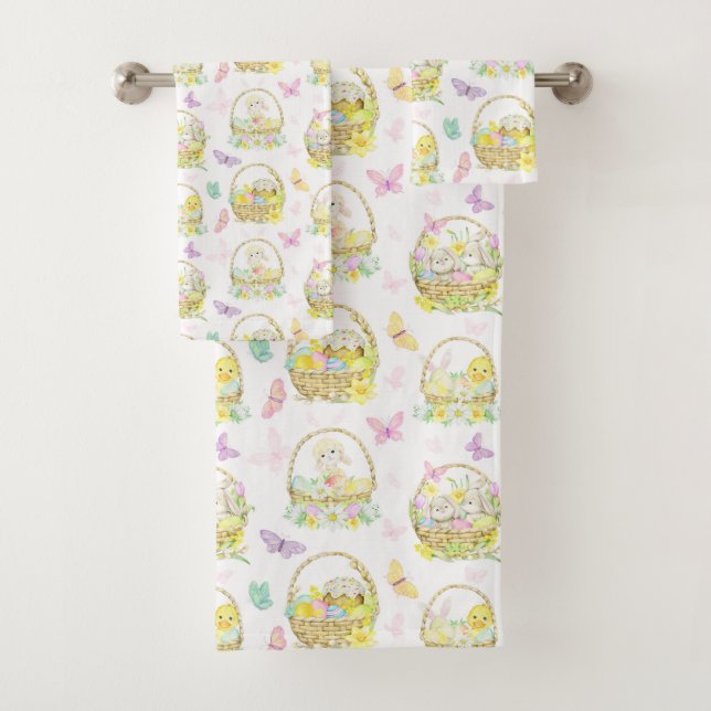  Easter Bath Towel Set (Insitu)