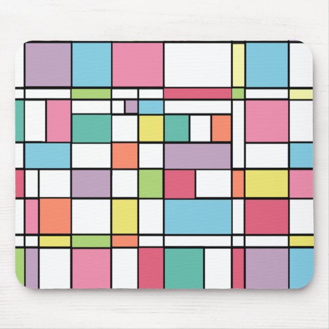 Easter Bauhaus Mouse Mat (Front)