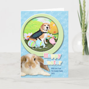 Easter - Beagle - Brady Holiday Card