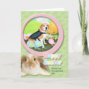 Easter - Beagle - Brady Holiday Card