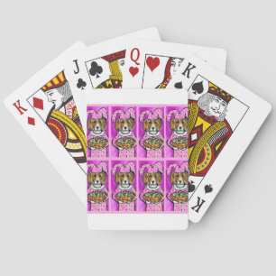 EASTER BEAGLE PLAYING CARDS