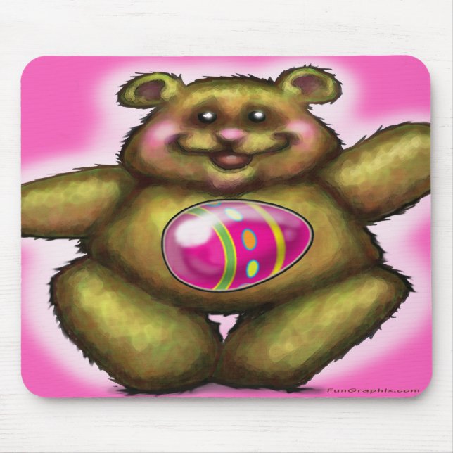 Easter Bear Mouse Mat (Front)