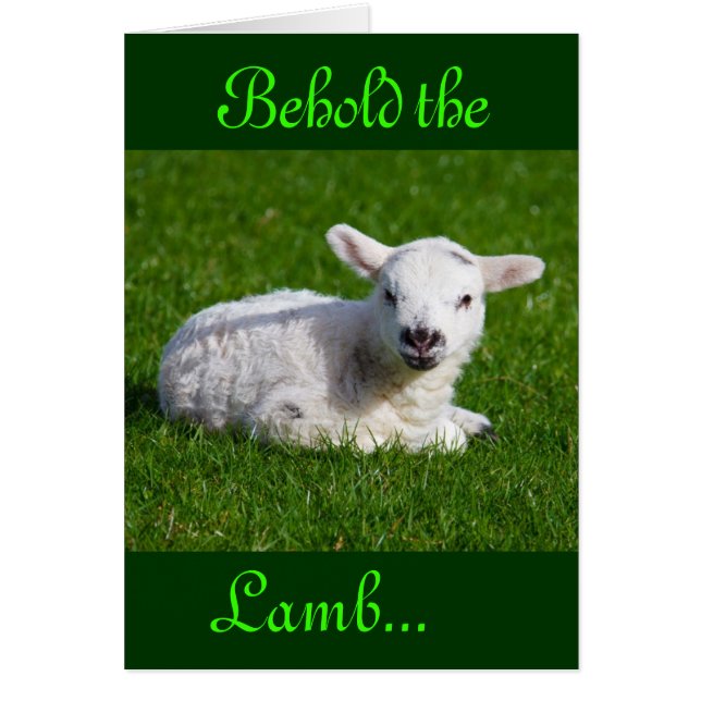 Easter Behold the Lamb III (Front)
