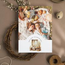 Easter Beige Photo Personalised