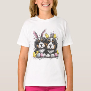 Easter Bernese Mountain Dogs T-Shirt