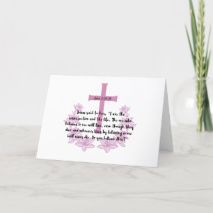 Easter Bible Verse Card