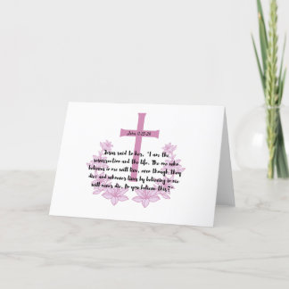 Easter Bible Verse Card