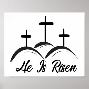 Easter Bible Verse Poster