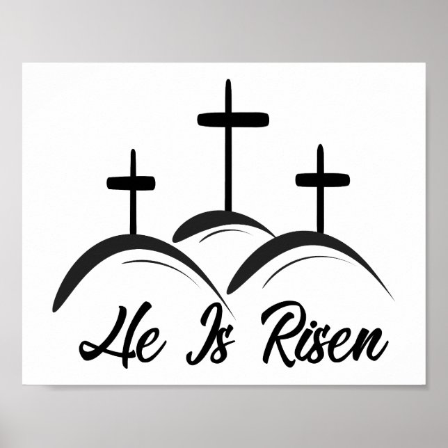 Easter Bible Verse Poster (Front)