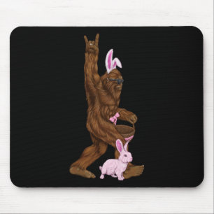 Easter Bigfoot Bunny In A Bysket Is Fun For Sunday Mouse Mat