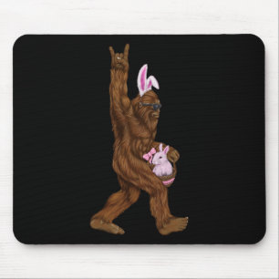 Easter Bigfoot Bunny In A Bysket Is Fun For Sunday Mouse Mat