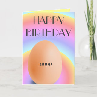 Easter Birthday Card