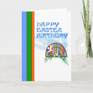 Easter Birthday Holiday Card