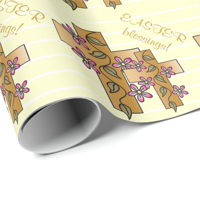 Easter Blessing Wrapping Paper (Roll Corner)