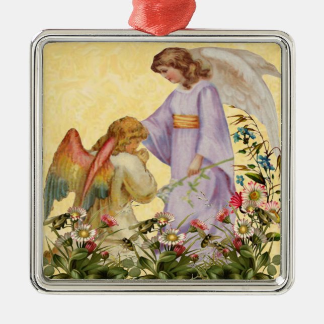 Easter Blessings Angel Ornament (Front)