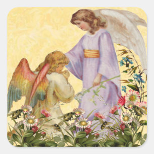 Easter Blessings Angel Stickers