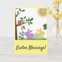 Easter Blessings Card