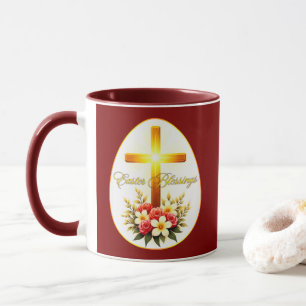 Easter Blessings – Christian Faith Art - caneca Mug