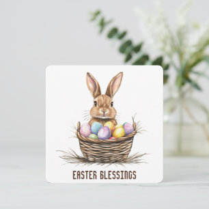 Easter Blessings Greeting Card