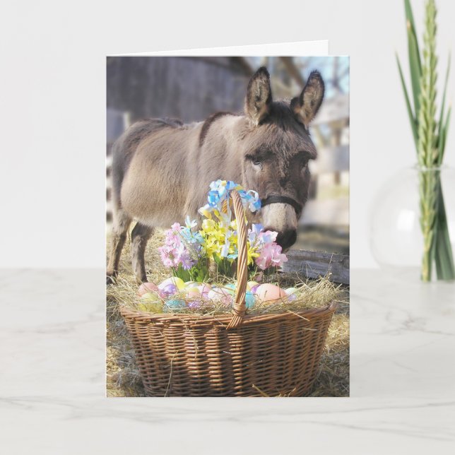 "Easter Blessings" Holiday Card (Front)