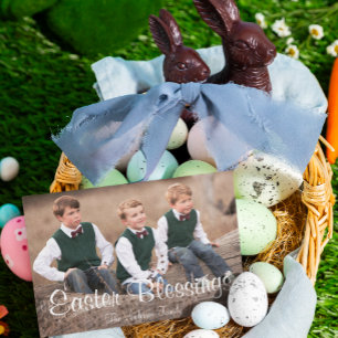 Easter Blessings Holiday Card