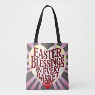 Easter Blessings – Inspirational Easter Quote Gift Tote Bag