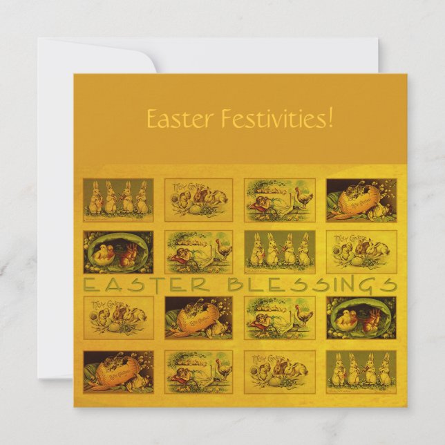 Easter Blessings Invitation (Front)