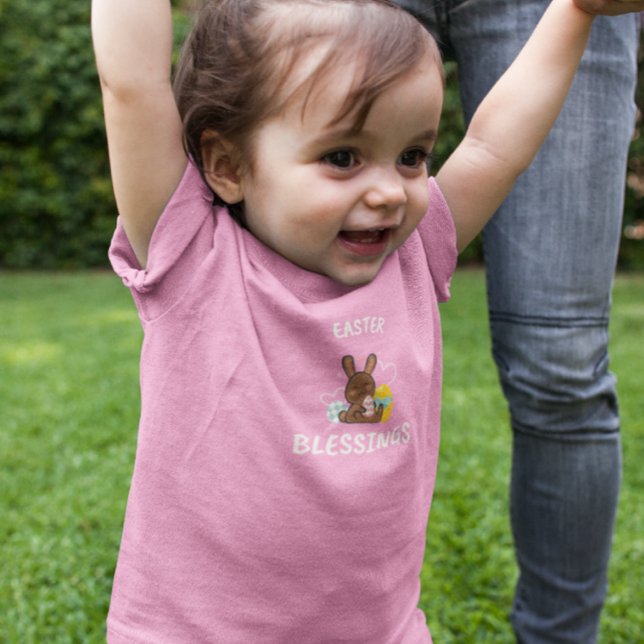 EASTER BLESSINGS PINK BABY T-Shirt (Creator Uploaded)