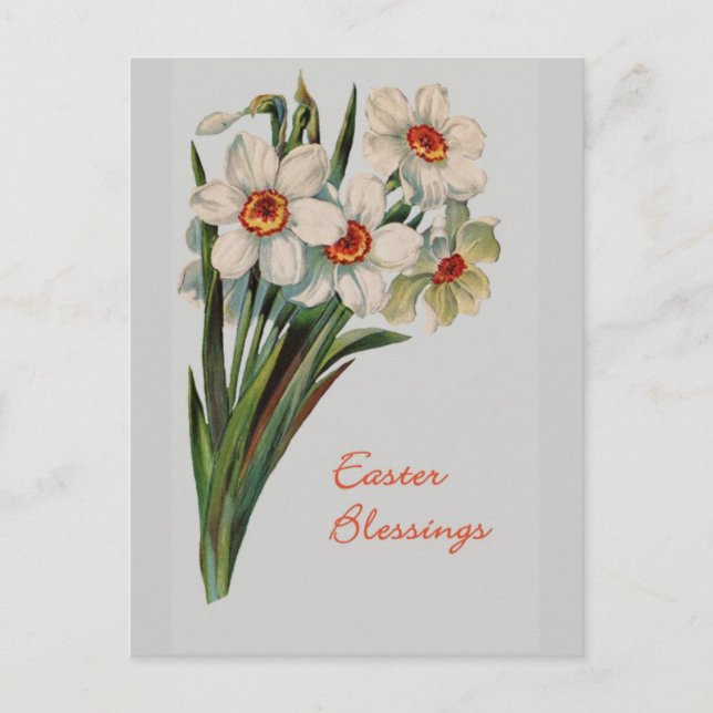 Easter Blessings Postcard (Front)