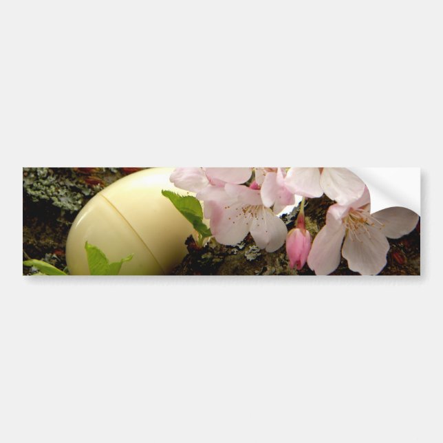 Easter Blossoms Bumper Sticker (Front)