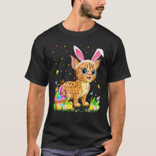 Easter Bobcat Bunny Egg Hunting Bobcat Easter Sund T-Shirt