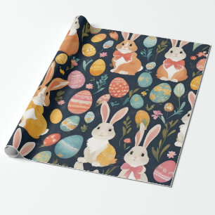 Easter Boho Bunny Collection Wrapping Paper