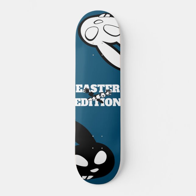 EASTER BONE HEAD BUNNY SKATEBOARD (Front)