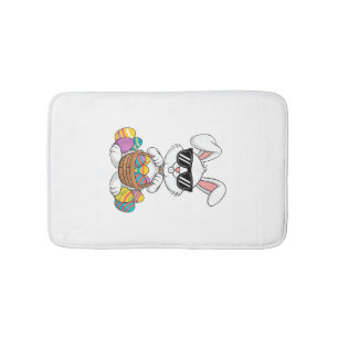 Easter Boys Girls Kids Toddler Bunny Rabbit Easter Bath Mat