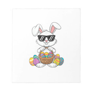 Easter Boys Girls Kids Toddler Bunny Rabbit Easter Notepad