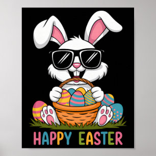 Easter Boys Girls Kids Toddler Bunny Rabbit Easter Poster