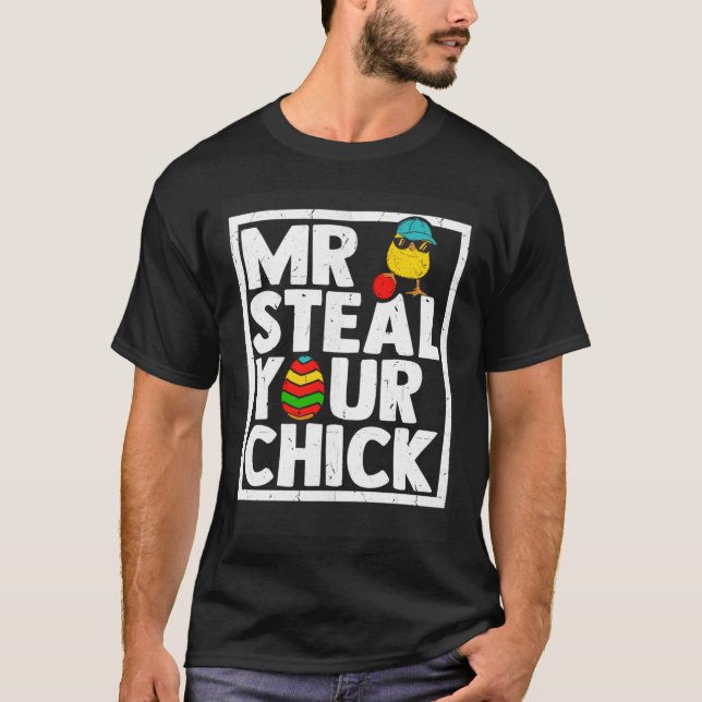 Easter Boys Toddlers Mr Steal Your Chick  Spring H T-Shirt (Front)