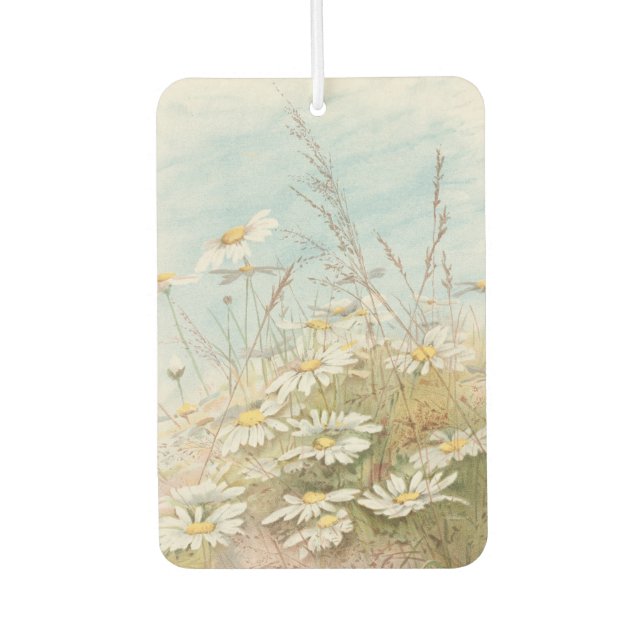 "Easter Brings the Budding Spring"  Car Air Freshener (Front)