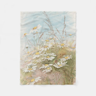 "Easter Brings the Budding Spring"  Fleece Blanket