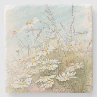 "Easter Brings the Budding Spring"  Stone Coaster