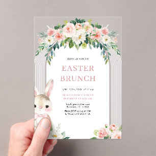 Easter Brunch Acrylic Invitation
