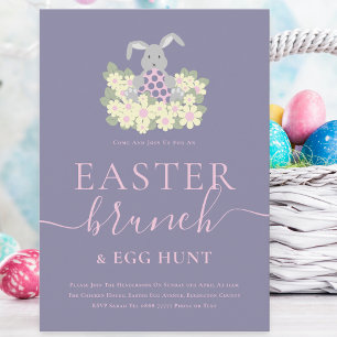 Easter Brunch and Egg Hunt Invitation