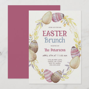 Easter Brunch Invitation