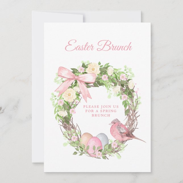 Easter Brunch Invitation (Front)