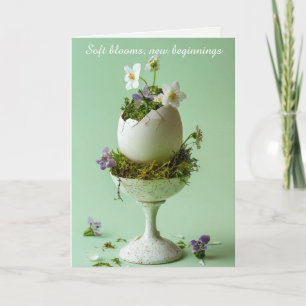 Easter Brunch Invitation Floral Egg Spring Elegant