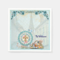  Easter Brunch Napkins – Personalized