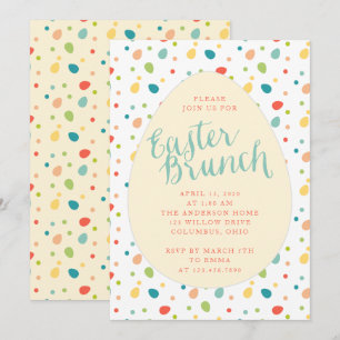 Easter Brunch Party Invitation