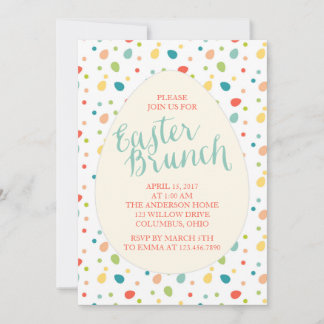 Easter Brunch Party Invitation